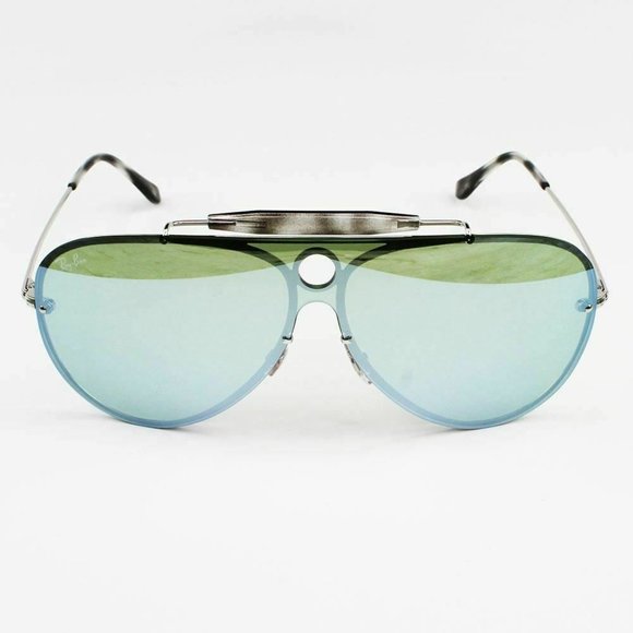 Ray-Ban Sunglasses Dark Green Silver Lens